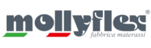 Logo - mollyflex białe