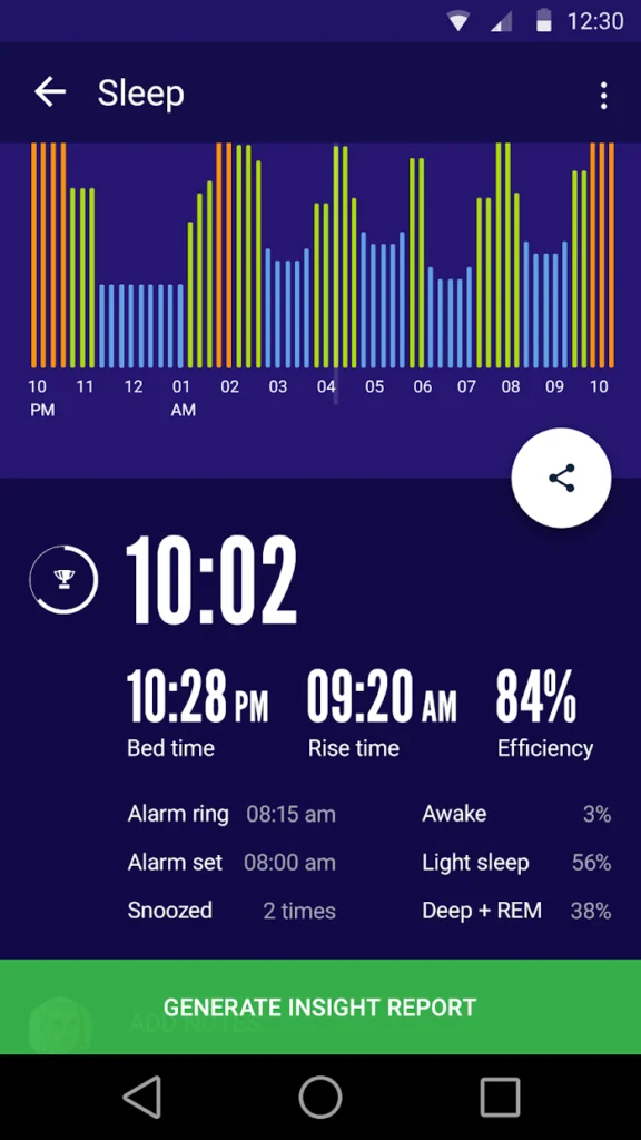 fazy snu kalkulator Cycle Alarm Timer
