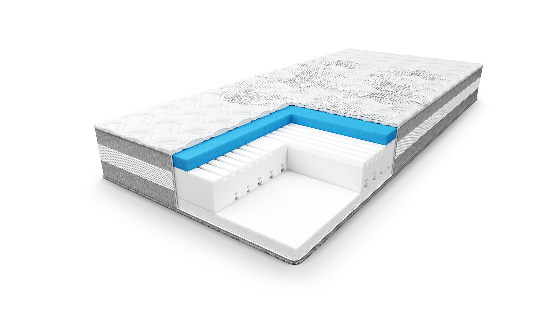 materac LAGOM Hilding przekrój