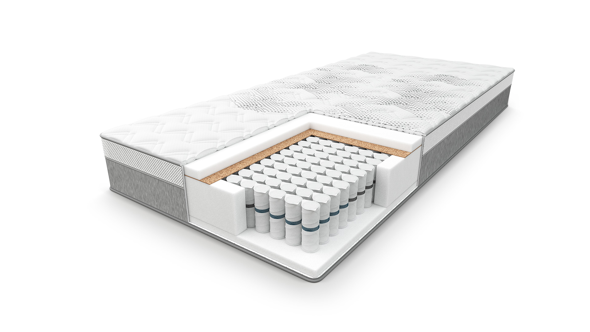 materac LOKI Hilding przekrój