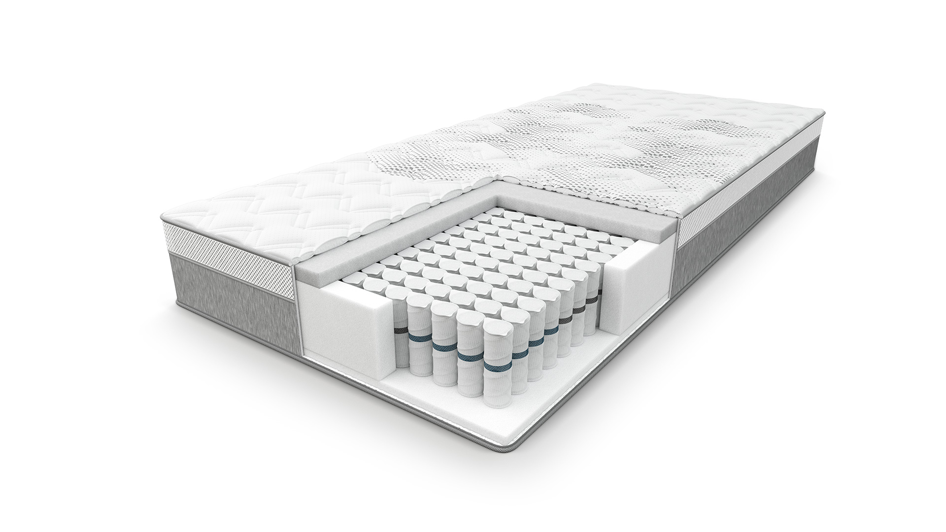 materac ODYN Hilding przekrój